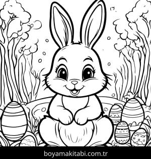 Paskalya Yumurtası boyama sayfası,  coloring page, , 