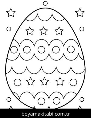 Paskalya Yumurtası boyama sayfası,  coloring page, , 