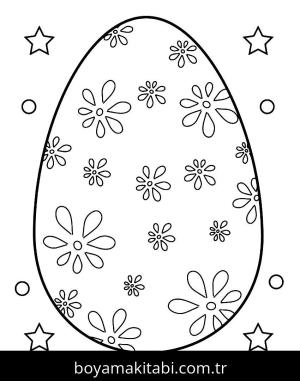 Paskalya Yumurtası boyama sayfası,  coloring page, , 