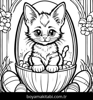 Paskalya Yumurtası boyama sayfası,  coloring page, , 