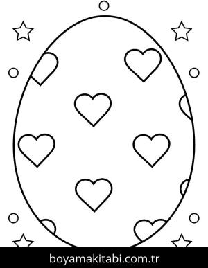 Paskalya Yumurtası boyama sayfası,  coloring page, , 
