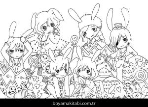 Paskalya boyama sayfası – yaratıcılığı geliştirir, keyifli zaman