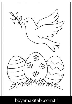 Paskalya boyama sayfası,  coloring page, , 