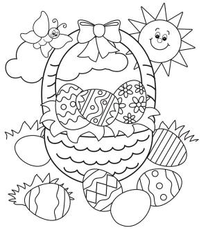 Paskalya boyama sayfası,  coloring page, Ücretsiz Yazdırılabilir Paskalya, 