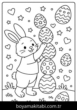 Paskalya boyama sayfası,  coloring page, , 