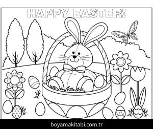 Paskalya boyama sayfası – ücretsiz yazdır, boyama etkinliği