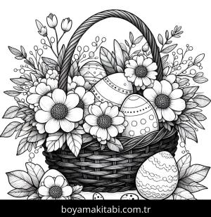 Paskalya boyama sayfası,  coloring page, , 