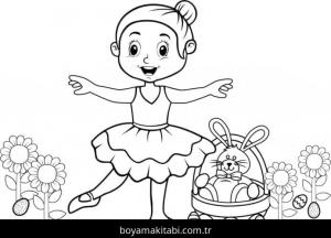 Paskalya boyama sayfası – boyama etkinliği, çocuk aktivitesi