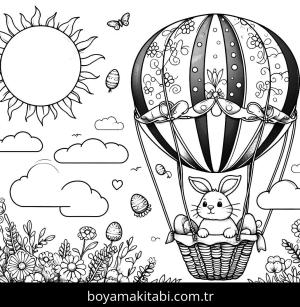 Paskalya boyama sayfası,  coloring page, , 