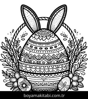 Paskalya boyama sayfası,  coloring page, , 