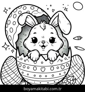 Paskalya boyama sayfası,  coloring page, , 