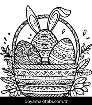 Paskalya boyama sayfası,  coloring page, , 