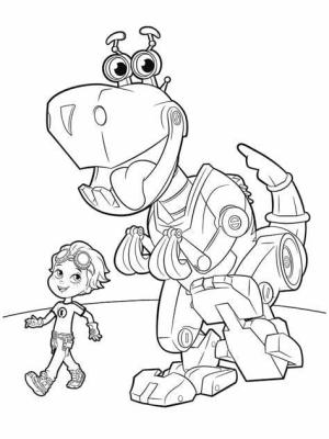 Paslı Perçinler boyama sayfası,  coloring page, Paslı Perçinler Karikatür, 