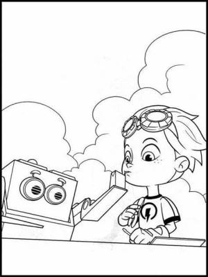 Paslı Perçinler boyama sayfası,  coloring page, Paslı Perçinler Görüntü Anahat, 