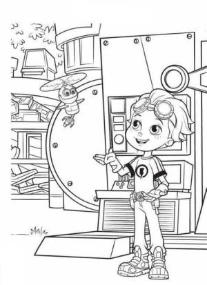 Paslı Perçinler boyama sayfası,  coloring page, Paslı Perçinleri Yazdır, 