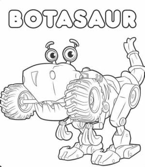 Paslı Perçinler boyama sayfası,  coloring page, Botasaur, 