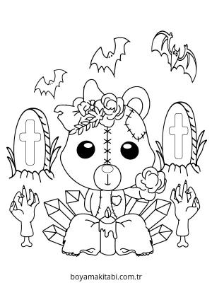 Pastel boyama sayfası – keyifli zaman, renkli çizimler