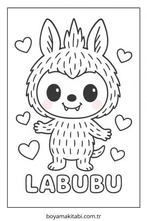 Pastel boyama sayfası – çocuk aktivitesi, PDF indir