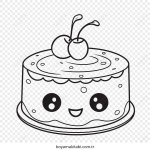 Pastel boyama sayfası – kolay boyama, eğitici aktivite