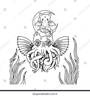 Pastel boyama sayfası – ücretsiz yazdır, boyama etkinliği