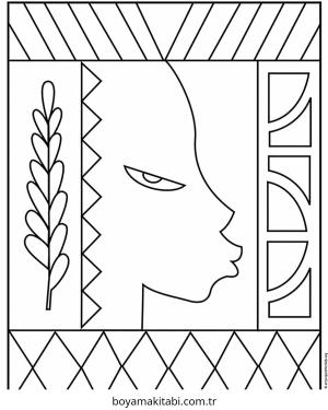 Pastel boyama sayfası – eğitici aktivite, yaratıcılık