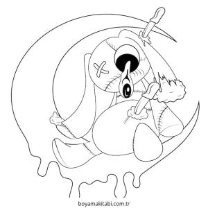 Pastel boyama sayfası – boyama çalışması, yaratıcılığı geliştirir