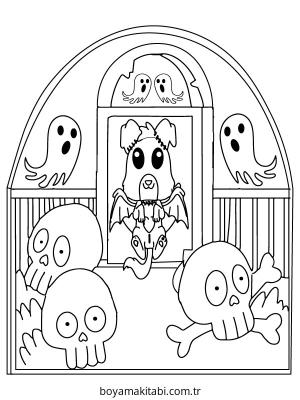 Pastel boyama sayfası – keyifli zaman, renkli çizimler