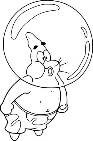 Patrick Star boyama sayfası, Patrick Star coloring page, , 