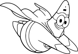 Patrick Star boyama sayfası, Patrick Star coloring page, , 