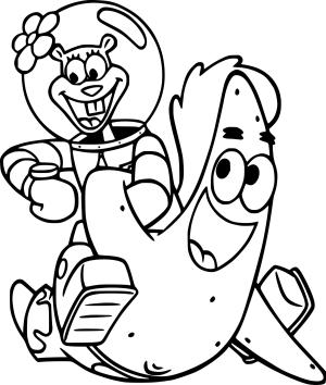 Patrick Star boyama sayfası, Patrick Star coloring page, , 