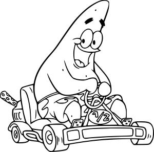 Patrick Star boyama sayfası, Patrick Star coloring page, , 