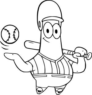 Patrick Star boyama sayfası, Patrick Star coloring page, , 