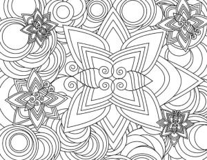 Desen boyama sayfası,  coloring page, Aracı bir temsil olarak hareket eden şema-imge, 