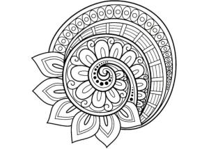 Desen boyama sayfası,  coloring page, Sıra dışı güzellik modeli., 