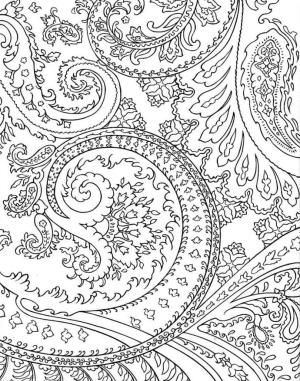 Desen boyama sayfası,  coloring page, Desenlerin ateşli dilleri, 