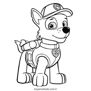 Paw Patrol boyama sayfası – ücretsiz yazdır, boyama etkinliği