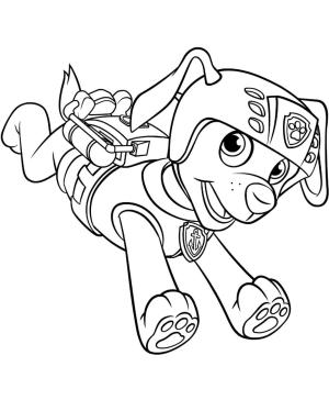 Paw Patrol boyama sayfası,  coloring page, PAW Patrol Zuma Koşusu, 