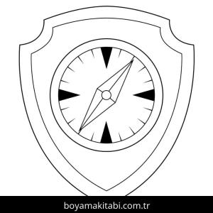 Paw Patrol boyama sayfası – sanatsal çalışma, çocuklar için