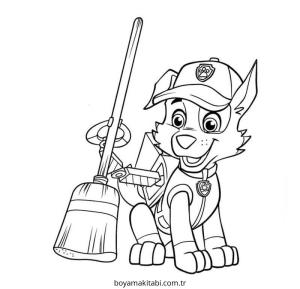 Paw Patrol Boyama