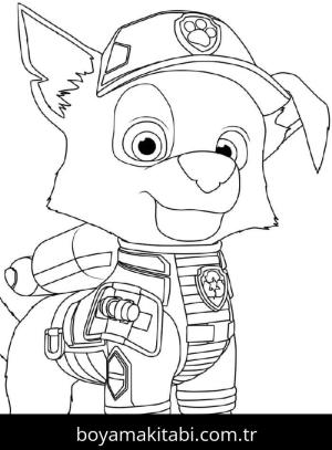 Paw Patrol boyama sayfası – yaratıcılığı geliştirir, keyifli zaman