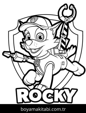 Paw Patrol boyama sayfası – yaratıcılığı geliştirir, keyifli zaman