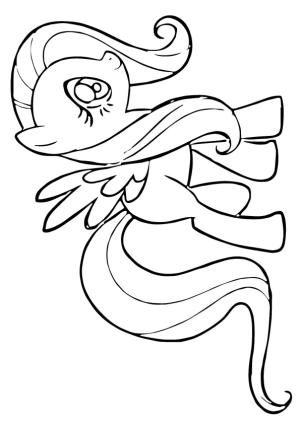 Pegasus boyama sayfası,  coloring page, Sevimli pegasus, 