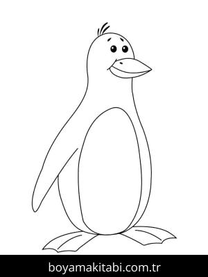 Penguen Boyama