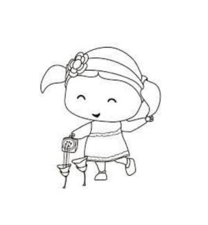 Pepee boyama sayfası,  coloring page, Şila, 