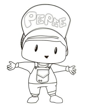 Pepee boyama sayfası,  coloring page, Pepee misafirperver, 