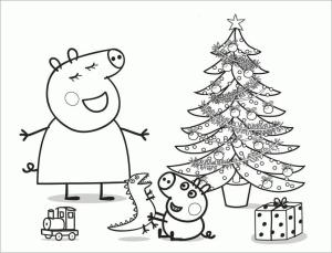 Peppa Domuz boyama sayfası,  coloring page, Mumya Domuz şarkı, 