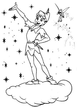 Peter Pan boyama sayfası,  coloring page, Çok Havalı Peter Pan, 