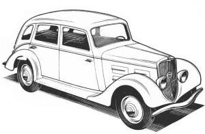 Peugeot boyama sayfası,  coloring page, Peugeot 301D, 