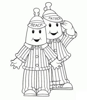 Pijamalı Muz boyama sayfası,  coloring page, Pijamalı Sevimli Muz, 