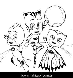 Pijamaskeliler Boyama